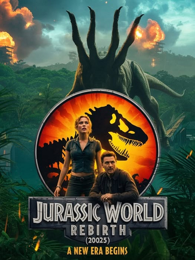 Movie Poster-Jurassic World Rebirth