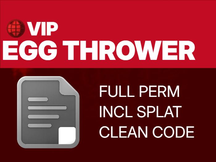 Second Life Marketplace - FULL PERM | Egg Thrower Prank | BOOMEgg