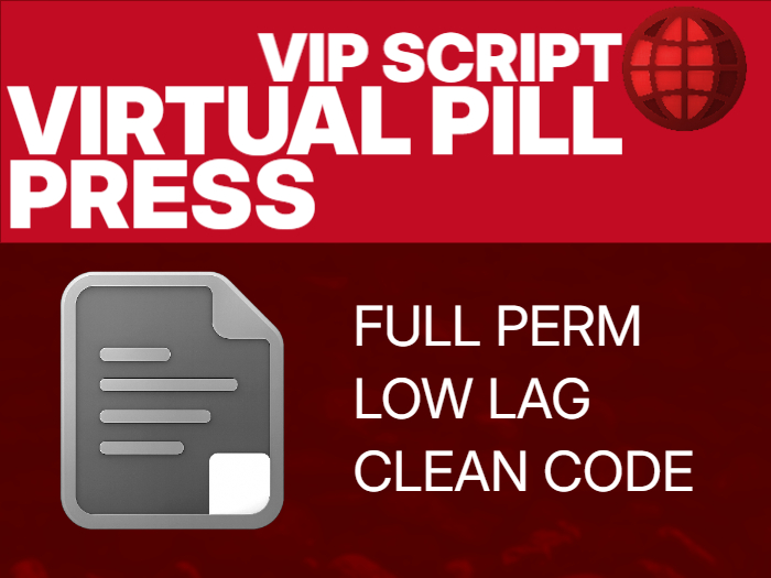 Pill Press Script | FULL PERM | PillCraft 360  