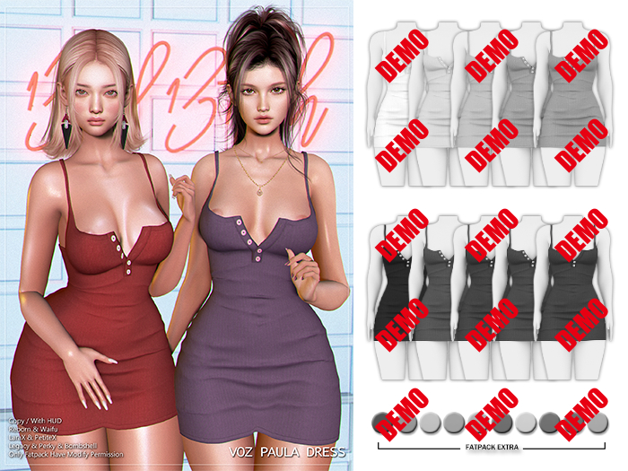 [VOZ] Paula Dress (DEMO)