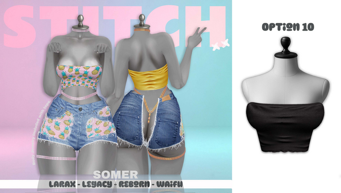 STITCH // Unpacker // Somer // Top // Option 10