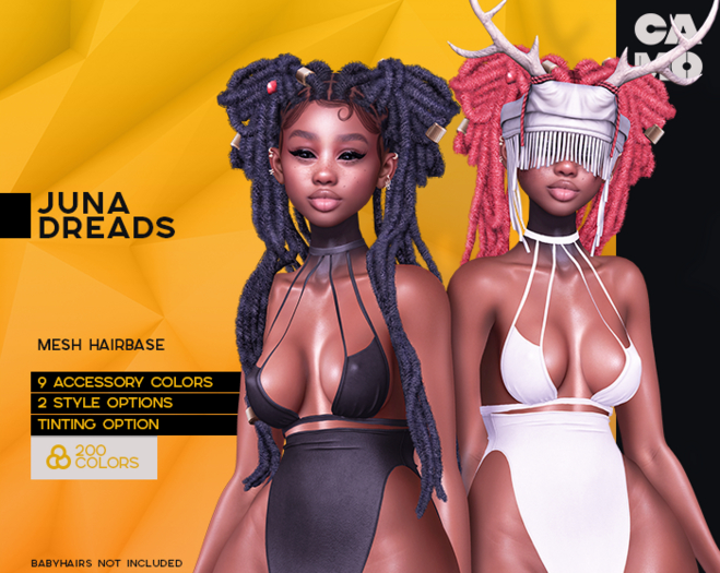 CAMO - Juna Dreads - FATPACK