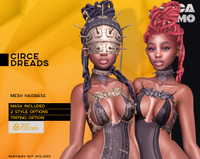 CAMO - Circe Dreads - FATPACK
