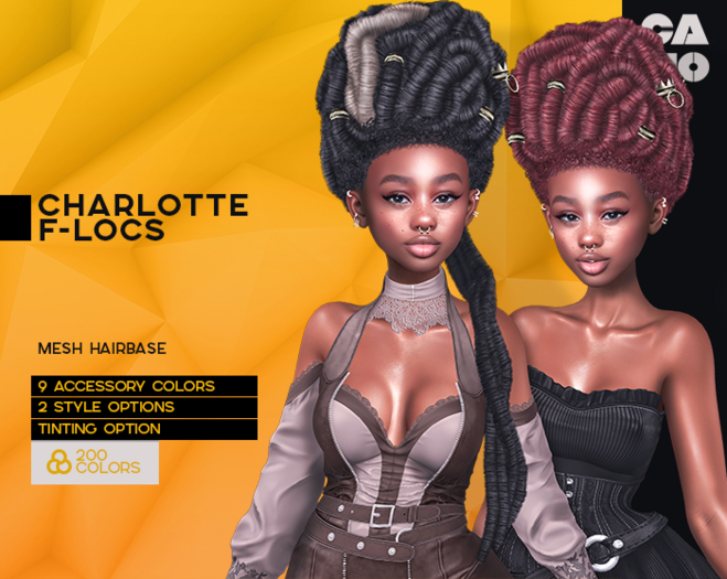 CAMO - Charlotte F-Locs - FATPACK