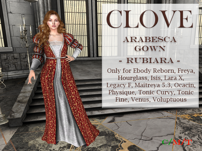 Arabesca Gown: Rubiara