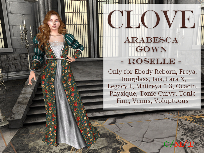 Arabesca Gown: Roselle