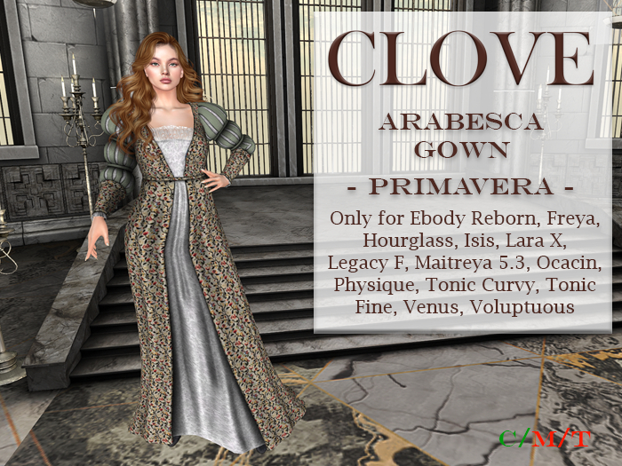 Arabesca Gown: Primavera