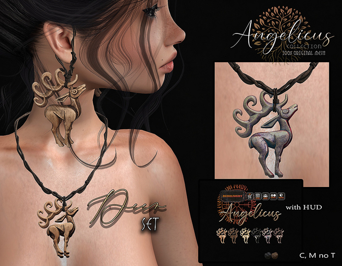 .AngelicUs. Deer set