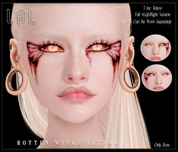 LAL-Rotten Wings Tattoo Only BOM