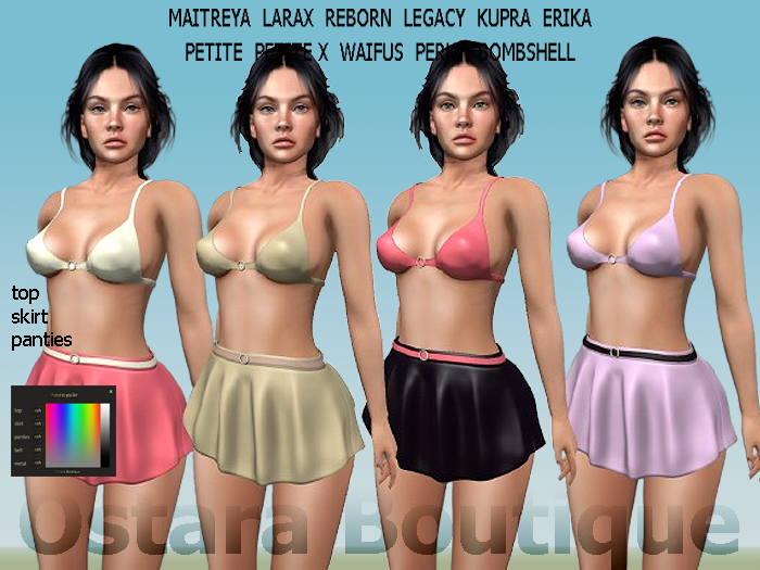 Flora Suit & Color Hud  