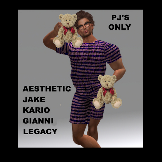 MALE PINK/PURPLE  PJ