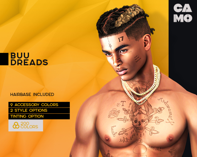 CAMO - Buu Dreads - FATPACK