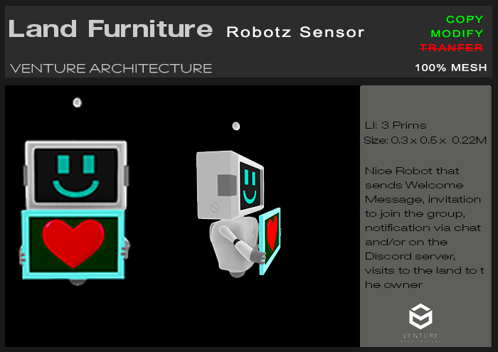 Venture "Robotz Sensor"   -Land Furniture-
