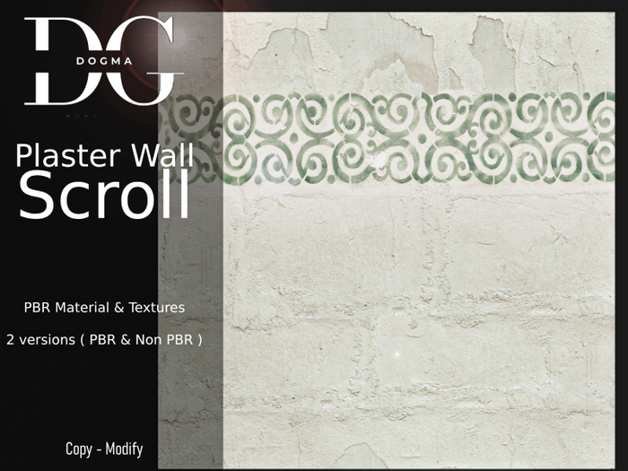 [Dogma] Scroll Plaster Wall Fatpack