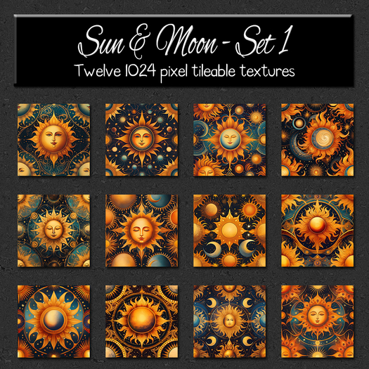 *Wallflowers* Sun & Moon - Set 1