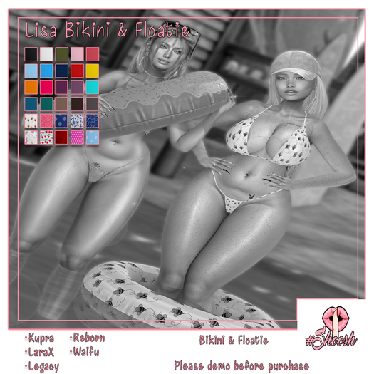 #SHOOSH - Lisa Bikini & Floatie [DEMO]