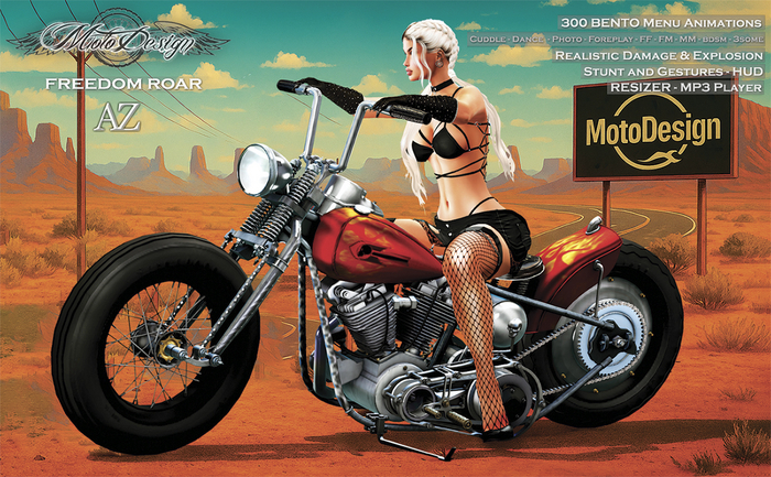 Motorcycle - MotoDesign - FREEDOM ROAR - AZ