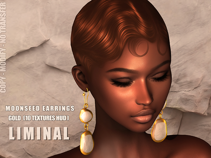 Moonseed Earrings (Gold) - LiminaL