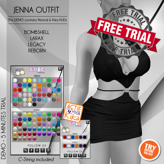 [EPIC] Jenna Outfit DEMO (ADD ME)