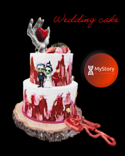 MyStory horror wedding cake