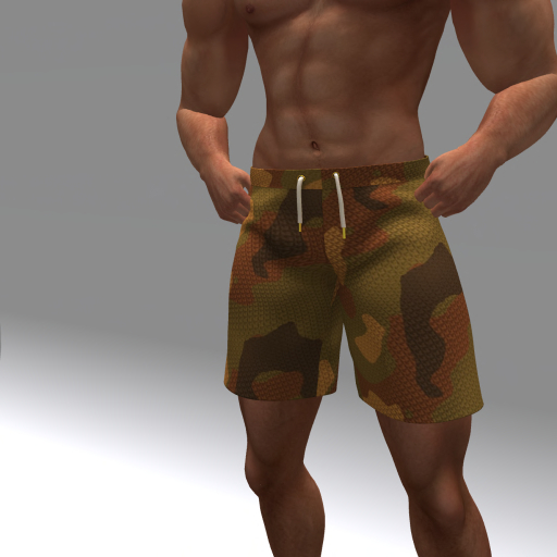 MALE SAND CAMO PANTS