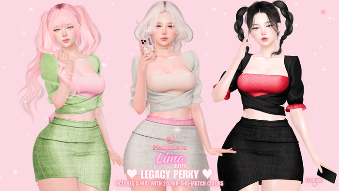 [Pink&Love] Lima Outfit - Legacy Perky