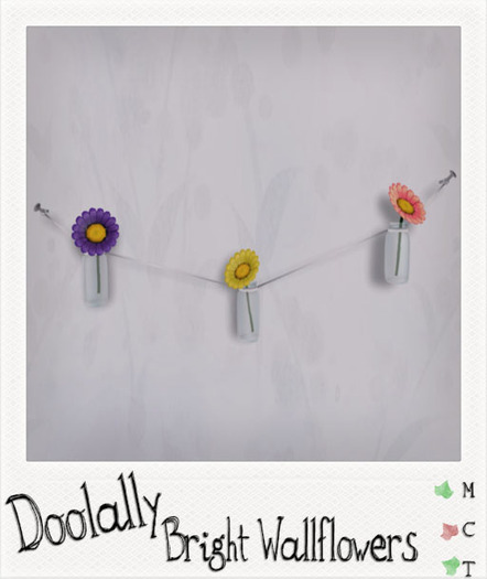 ~Doolally~ Wallflowers Bright