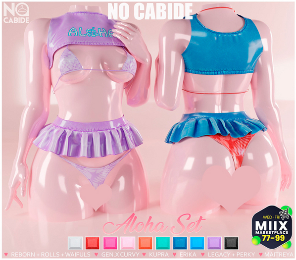 No Cabide :: Aloha Set [HUD] ♥ SALE ♥