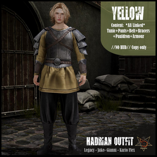 //RKS// Hadrian Outfit - Yellow