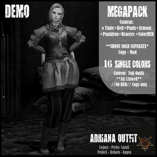 //RKS// Adriana Outfit - ALL DEMOS
