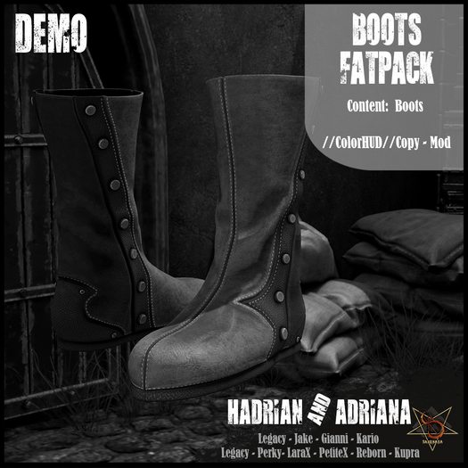//RKS// Hadrian Boots - DEMO