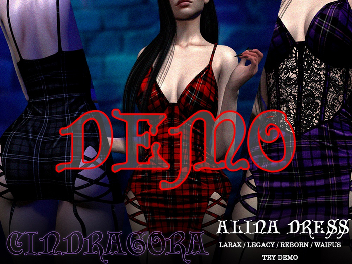 Cindragora - Alina Dress - DEMO