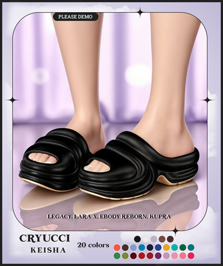 Cryucci KEISHA SANDALS FATPACK