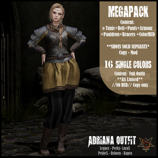 //RKS// Adriana Outfit - Megapack