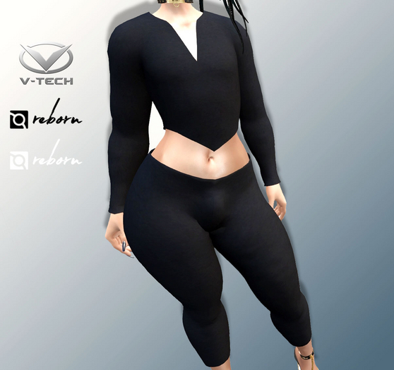 SiK Mer Outfit Black Reborn V Tech