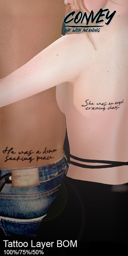CONVEY : Angel and Demon (transferable version)[wear to unpack]
