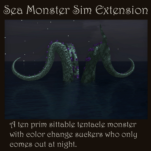 Loxwyld Sea Monster Sim extention green