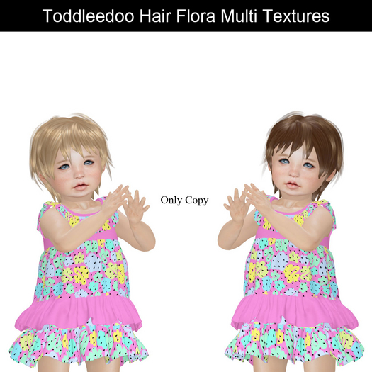 Toddleedoo Hair Flora Multi Textures