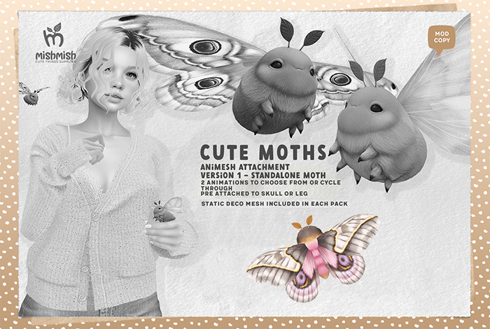 MishMish - A Cute Moth / Automeris [Boxed]