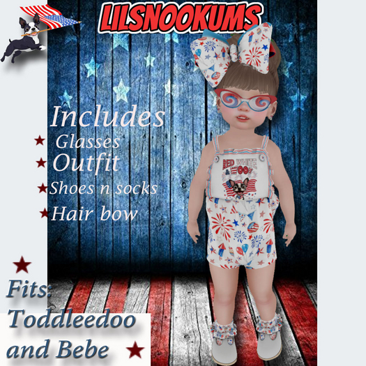 {LiL*SnOokums} Red, white and woof