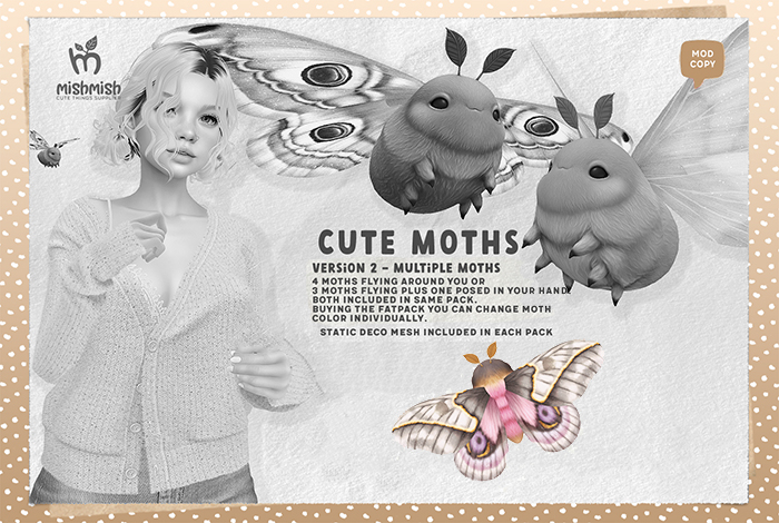 MishMish - Some Cute Moths / Automeris [Boxed]