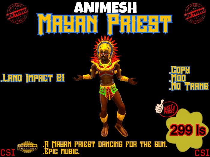 AniMesh Mayan Priest (box)