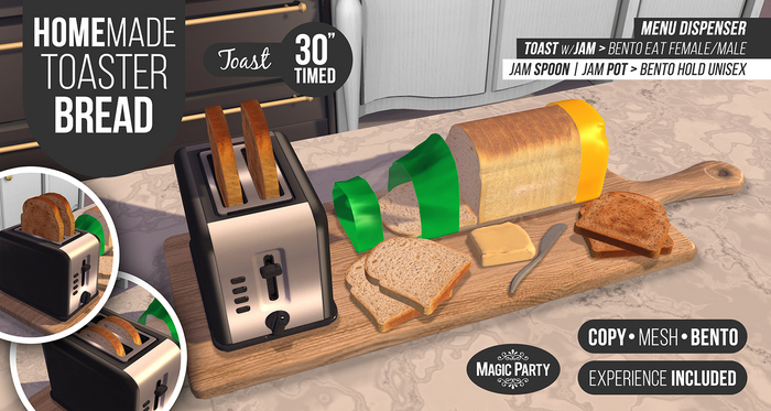 HomeMade Toaster Bread MegaBoard [BENTO]