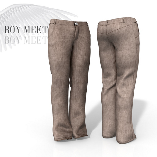 Beige Casual Pants Legacy