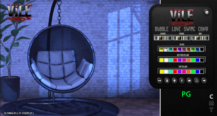 [Vile] - Bubble Love Swing Chair PG Box (Add Me)