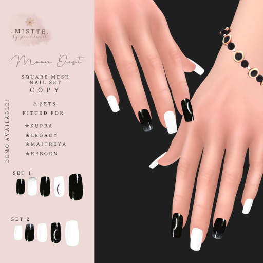 .mistte. Moon Dust Nail Set - [Unpack]