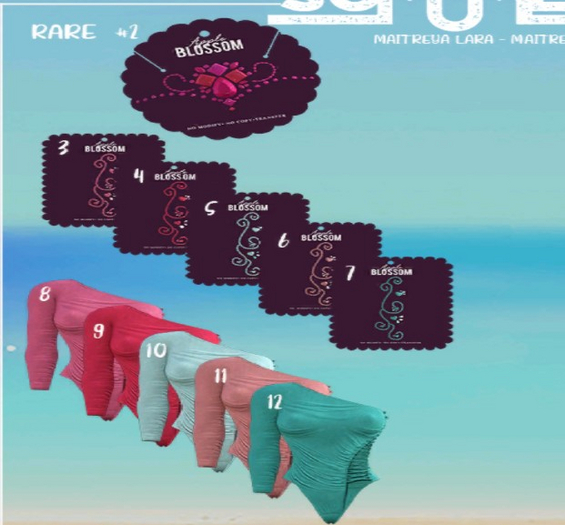 #10 Apl.B Summer Fling Swimsuit aqua Common