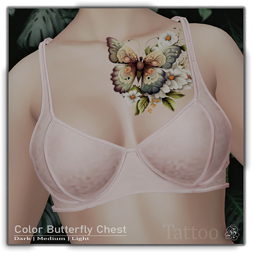 :: H4 // Color Butterfly Chest ::