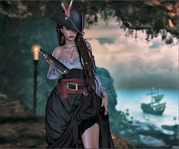 UNA. Morrigan Set Suit  RARE- Legacy