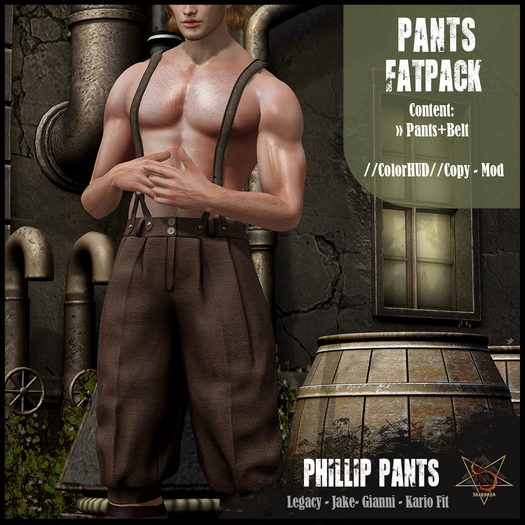//RKS// Phillip Pants - Fatpack